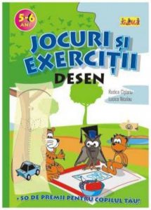 Jocuri si exercitii -Desen 5-6 ani