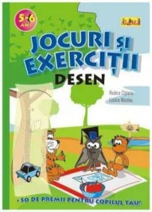 Jocuri si exercitii -Desen 5-6 ani