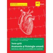 Teste-grila de Biologie pentru Admiterea 2024 la universitatile de medicina dupa manualul Barron’s. Anatomie si fiziologie umana