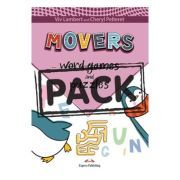 Curs limba engleza Word games and puzzles Movers cu digibook app.