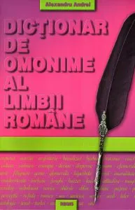 Dictionar de omonime al limbii romane de Alexandru Andrei
