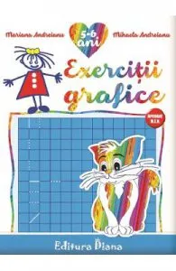 Exercitii grafice 5-6 ani de Mariana Andreianu
