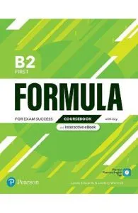 Formula B2 First Coursebook with key and Interactive eBook de Lynda Edwards