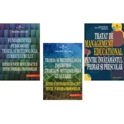 Pachet 3 carti. Teoria si metodologia curriculumului, instruirii, evaluarii si Tratat de management educational de Mustata-Dacia Bocos