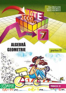 Algebra, Geometrie, clasa VII, partea a II-a