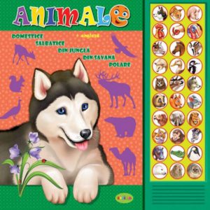 Carte Cu Sunete - Animale (Romana + Engleza)