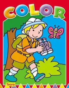 Carte de colorat - explorator