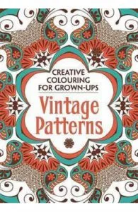 Creative Colouring for Grown-Ups. Vintage Patterns