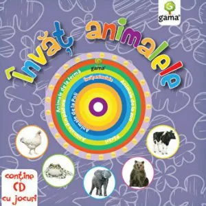Invat animalele. Contine CD cu jocuri
