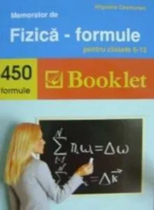 Memorator de fizica - formule pentru clasele VI-XII de Hripsime Ceamurian