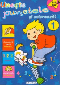 Uneste punctele si coloreaza, Vol. 1