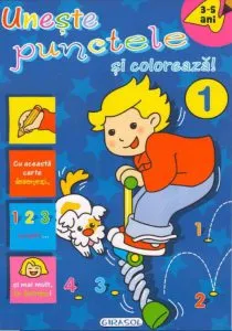 Uneste punctele si coloreaza, Vol. 1