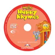Curs limba engleza Hello Happy Rhymes DVD de Jenny Dooley