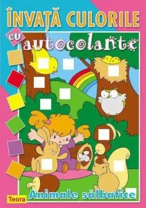 Invata culorile - animale salbatice