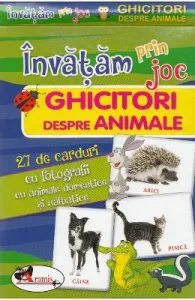 Invatam prin joc de Ghicitori despre animale