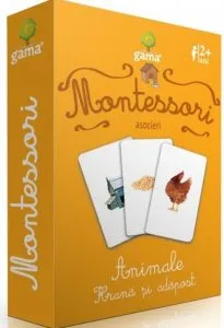Montessori. Asocieri. Animale. Hrana si adapost