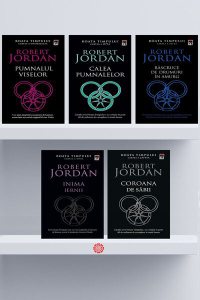 Pachet Robert Jordan. Seria Roata timpului (Vol. 7-11)