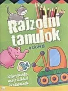 Rajzolni tanulok a cicaval
