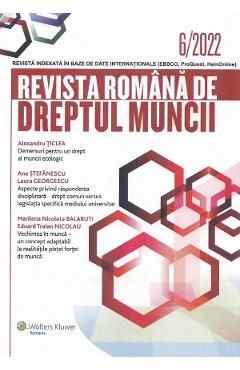 Revista Romana de Dreptul Muncii Nr.6/2022