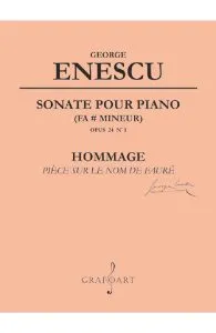Sonate pour piano (fa mineur) Op.24 Nr.1 de George Enescu