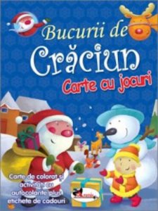 Bucurii de Craciun. Carte cu jocuri