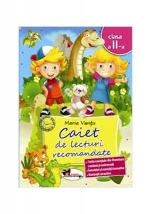 Caiet de lecturi recomandate Clasa a II-a