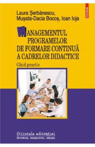 Managementul programelor de formare continua a cadrelor didactice