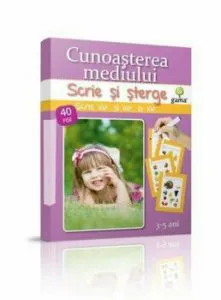 Scrie si sterge - Cunoasterea mediului 3-5 ani
