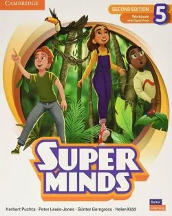 Super Minds 2ed Level 5 Workbook with Digital Pack British English de Guenter Gerngross