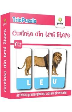 TrioPuzzle: Cuvinte din trei litere 4 ani