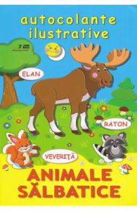 Animale salbatice. Autocolante ilustrative
