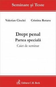 Drept penal. Partea speciala. Caiet de seminar