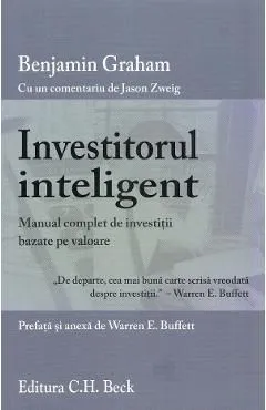 Investitorul inteligent de Benjamin Graham