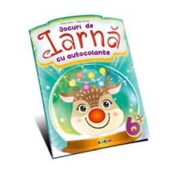 Jocuri de Iarna. Cu autocolante. 6 