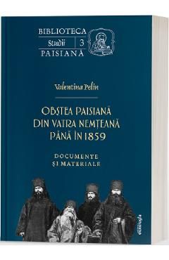 Obstea paisiana din vatra nemteana pana in 1859