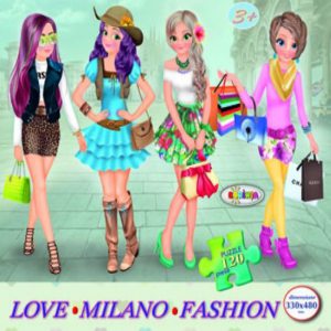 Puzzle - Milano Fashion (120 De Piese)