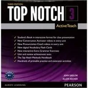 Top Notch 3e Level 3 Teachers’ ActiveTeach Software de Joan Saslow
