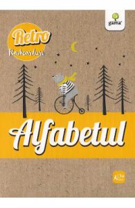Alfabetul. Retro flashcarduri