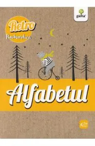 Alfabetul. Retro flashcarduri
