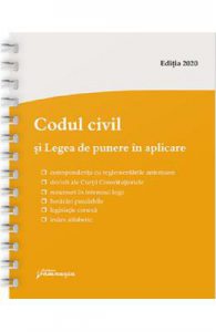 Codul civil si Legea de punere in aplicare Act.24 iunie 2020