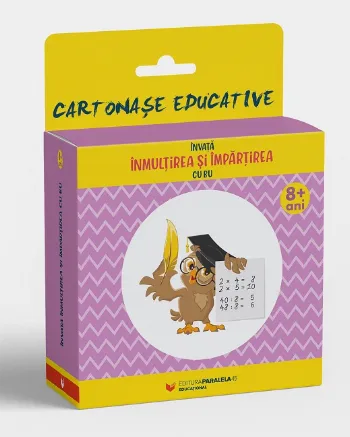 Învață ÎNMULȚIREA ȘI ÎMPĂRȚIREA cu BU (21 de cartonaşe educative)