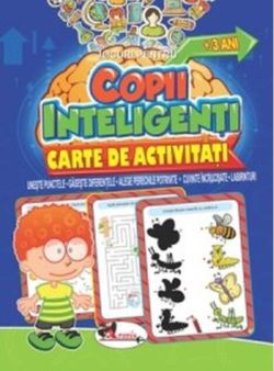 Jocuri pentru copii inteligenți,  3 ani. Carte de activități