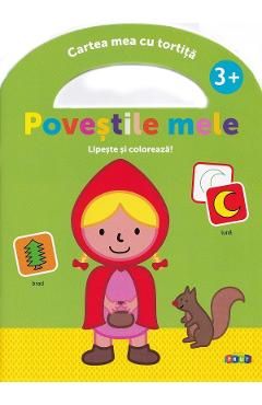 Lipeste si coloreaza. Cartea mea cu tortita: Povestile mele 3 ani