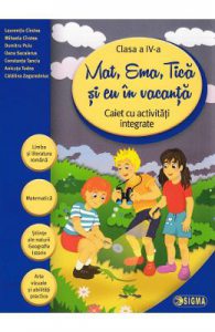Mat, Ema, Tica si eu in vacanta