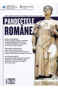 Pandectele romane Nr.1/2022