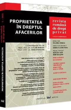 Revista romana de drept privat Nr.2 din 2023