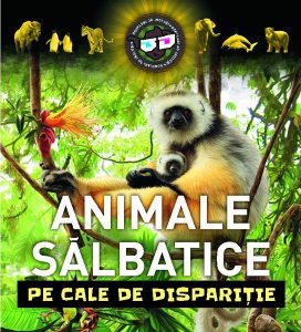 Animale sălbatice pe cale de dispariție (carte 3D)