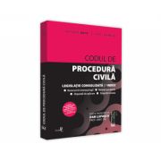 Codul de procedura civila, ianuarie 2019. Editie tiparita pe hartie alba. Legislatie consolidata si index