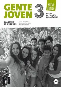 Gente joven 3 Nueva edición. Cuaderno de ejercicios (A2 ) de Matilde Martinez Salles