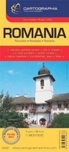 Harta rutiera - Romania